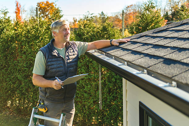 Professional Commercial Roofing technician working in Lewiston, CA